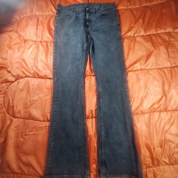 Cody James Other - Cody James Jeans Mens 38x35 Night Rider Black Denim Stackable Straight Boot Cut‎
